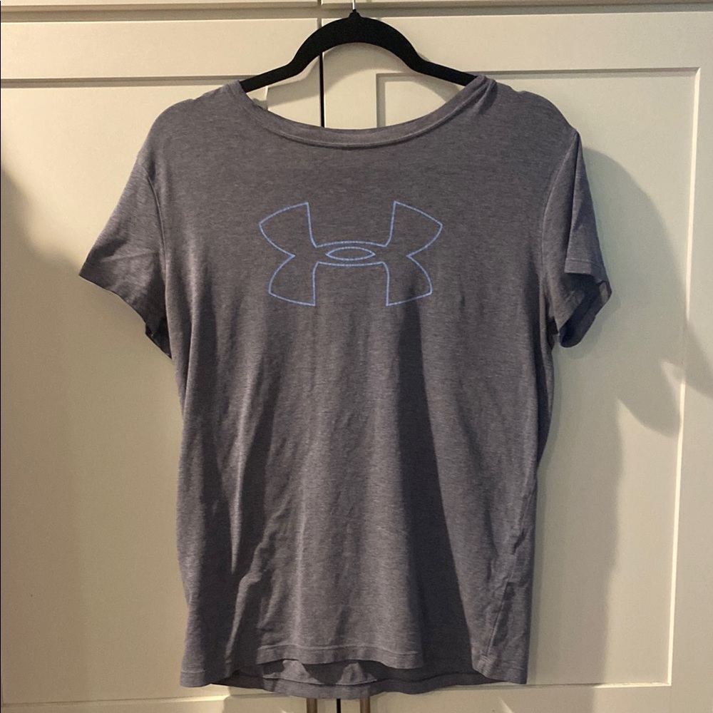 Under Armour Heathered Blue T-Shirt